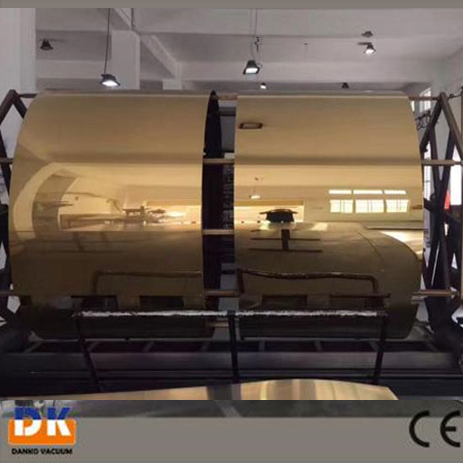 Horizontal PVD Vacuum Coating Machine for Stainless Steel Frame of Furniture