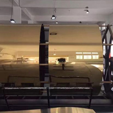 Horizontal PVD coating machine